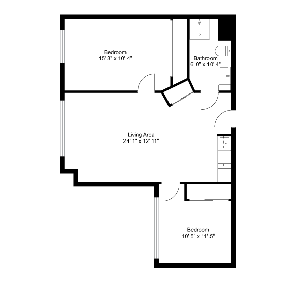 floor plan of doorchester